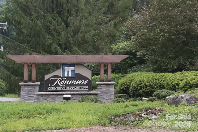 35 Stonecrest Ct, Flat Rock, NC 28731 - view of community sign