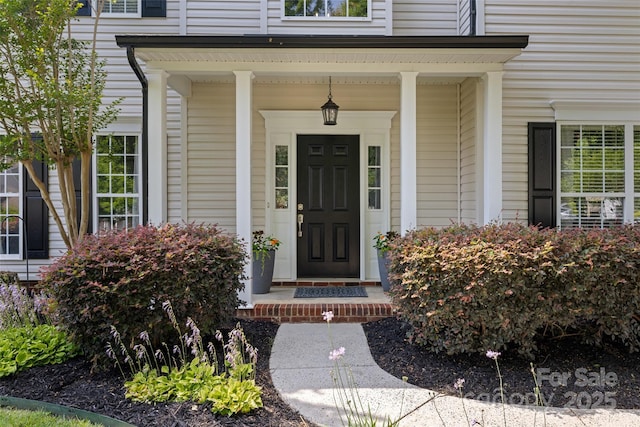 129 Nims Spring Dr, Fort Mill, SC 29715 - entrance to property featuring covered porch