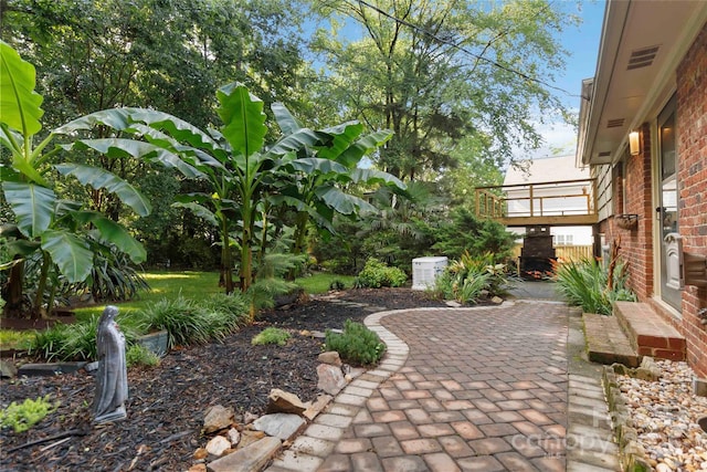 6921 Thermal Rd, Charlotte, NC 28211 - view of yard with a patio