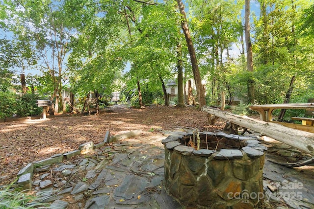 6921 Thermal Rd, Charlotte, NC 28211 - view of yard featuring a fire pit and a patio