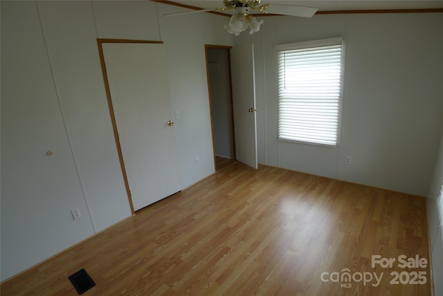 236 Boxwood Church Rd, Mocksville, NC 27028 - unfurnished bedroom featuring light wood-style flooring