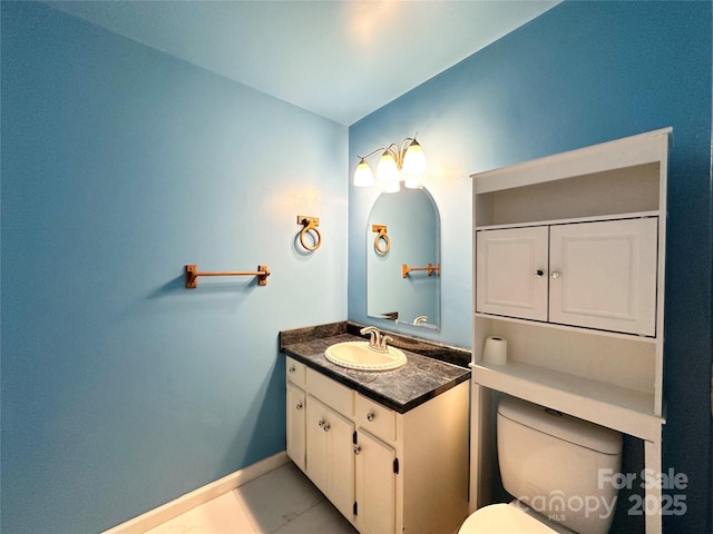 1164 Hidden Lake Dr Unit 10, Granite Falls, NC 28630 - half bath featuring vanity and toilet