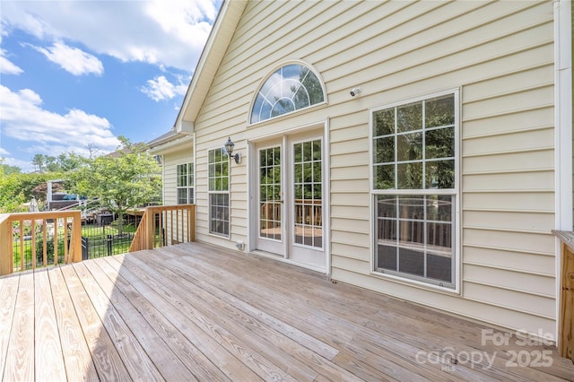 14103 Hiawatha Ct, Huntersville, NC 28078 - view of wooden terrace