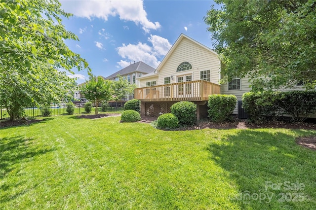 14103 Hiawatha Ct, Huntersville, NC 28078 - rear view of house with a deck