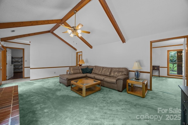 324 Swamp Fox Dr, Fort Mill, SC 29715 - living area with carpet flooring and ceiling fan