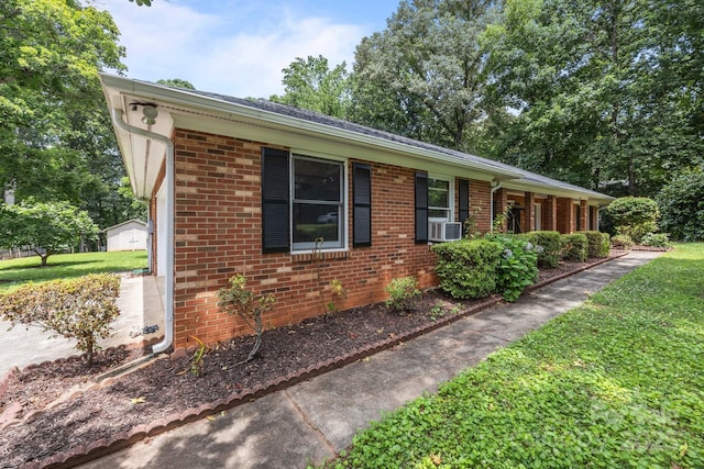 324 Swamp Fox Dr, Fort Mill, SC 29715 - view of front of property featuring brick siding and a front lawn