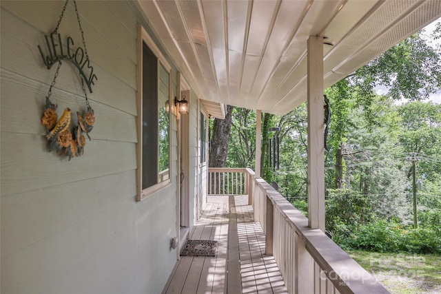 56 Faraway Dr, Cullowhee, NC 28723 - view of wooden deck