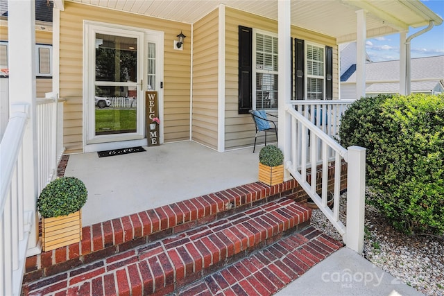 2040 Brantley Creek Dr, Kannapolis, NC 28083 - entrance to property featuring covered porch