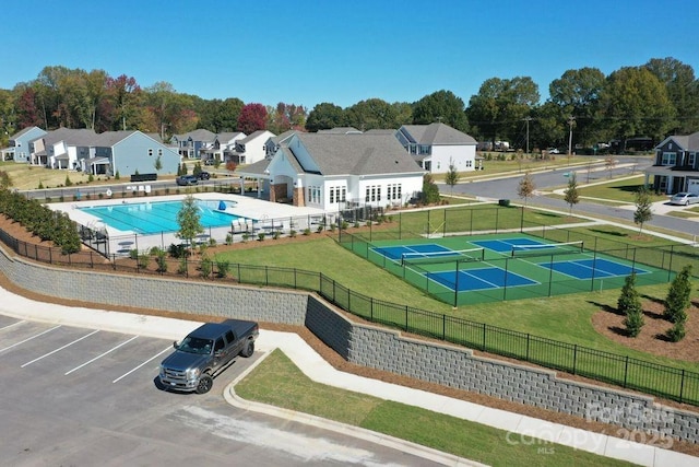 8231 Annsborough Dr NW, Concord, NC 28027 - bird's eye view of a pool