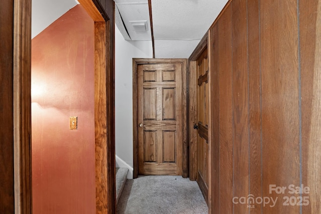 6017 Millbury Ct, Charlotte, NC 28211 - corridor with carpet flooring