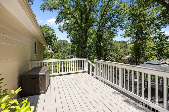 11329 Torino Rd, Matthews, NC 28105 - view of wooden deck