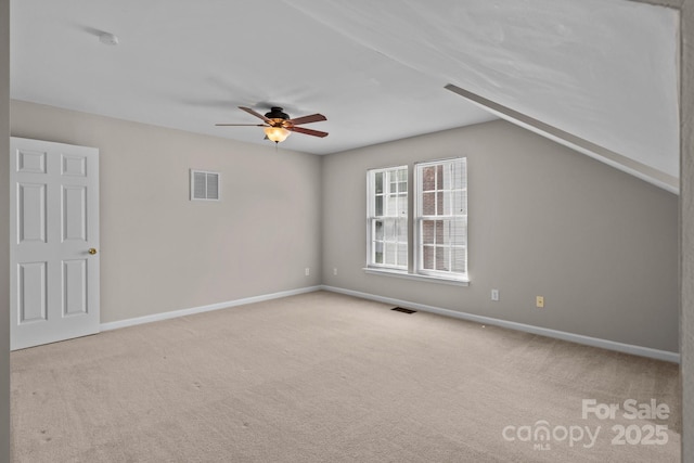 4519 Rock Stream Dr, Charlotte, NC 28269 - additional living space featuring ceiling fan and carpet