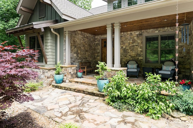 807 Hollybrook Dr, Flat Rock, NC 28731 - view of porch