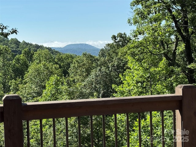807 Hollybrook Dr, Flat Rock, NC 28731 - view of mountain background featuring a forest