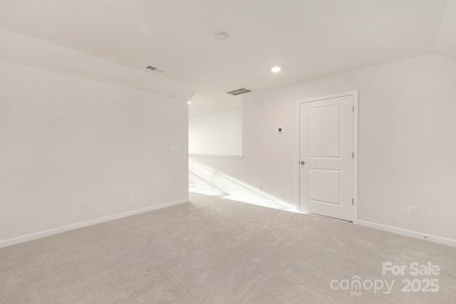 130 S Shayna Rd, Troutman, NC 28166 - empty room with carpet flooring and recessed lighting