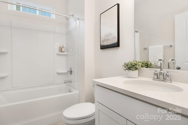 123 S Shayna Rd, Troutman, NC 28166 - bathroom with vanity and bathing tub / shower combination
