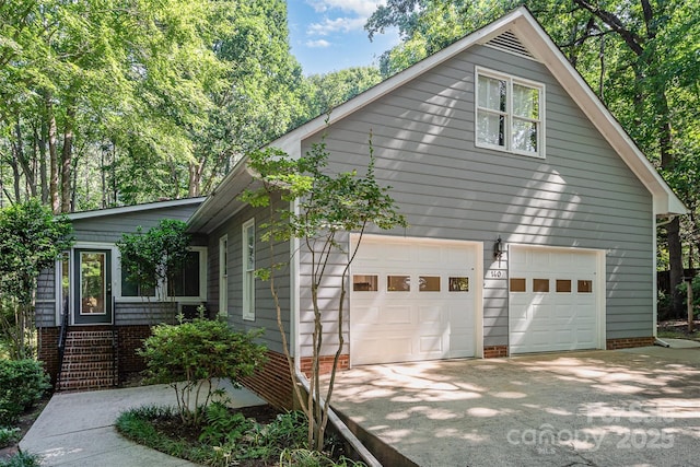 140 Rustic Way Ln, Mooresville, NC 28117 - view of side of property featuring a garage