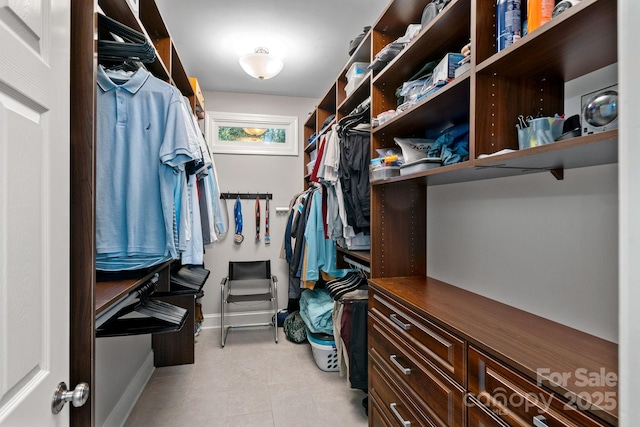 15724 Eagleview Dr, Charlotte, NC 28278 - spacious closet with light tile patterned flooring