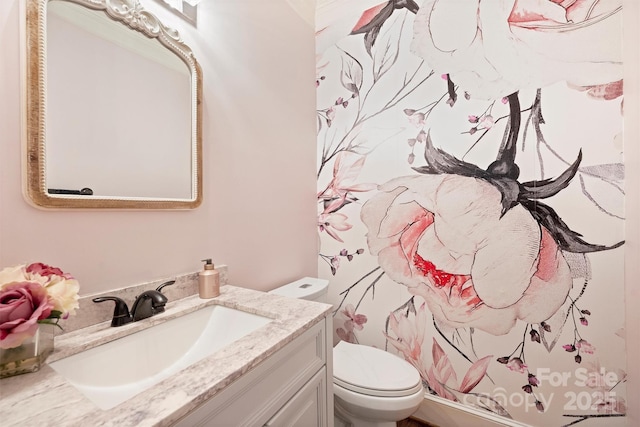 2317 Houston Branch Rd, Charlotte, NC 28270 - bathroom featuring vanity and toilet