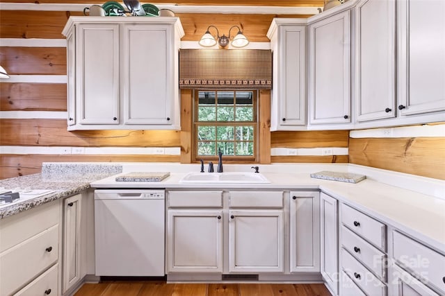 35 Elderberry Dr Unit 805, Old Fort, NC 28762 - kitchen with dishwasher, light countertops, and white cabinets