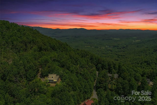 35 Elderberry Dr Unit 805, Old Fort, NC 28762 - bird's eye view of a forest and a mountain backdrop