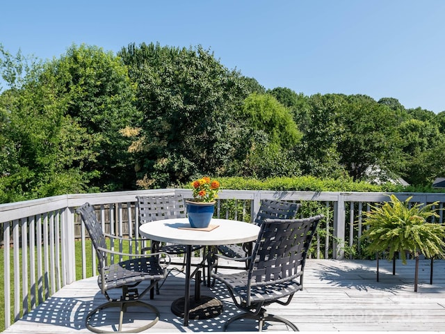 11911 Brownestone View Dr, Charlotte, NC 28269 - view of deck