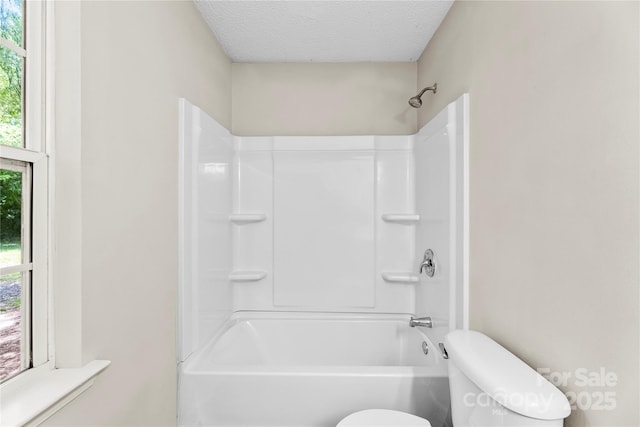 429 Merry Go Dr, York, SC 29745 - bathroom with shower / washtub combination and a textured ceiling