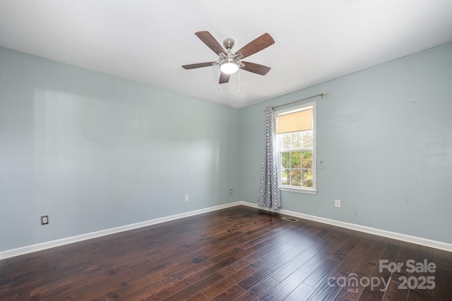2070 Rocketts Way, Newton, NC 28658 - empty room featuring hardwood / wood-style flooring and a ceiling fan
