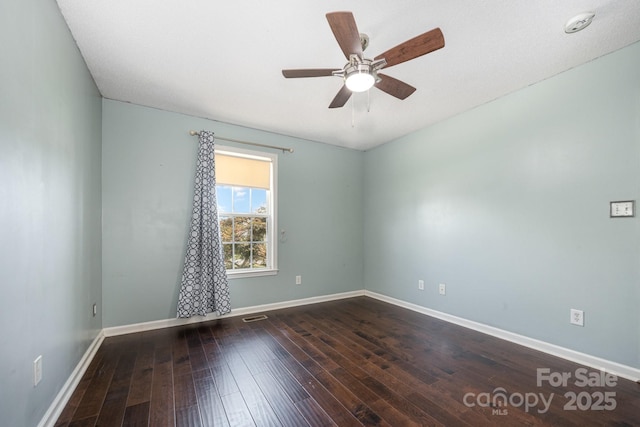 2070 Rocketts Way, Newton, NC 28658 - empty room featuring hardwood / wood-style floors and ceiling fan