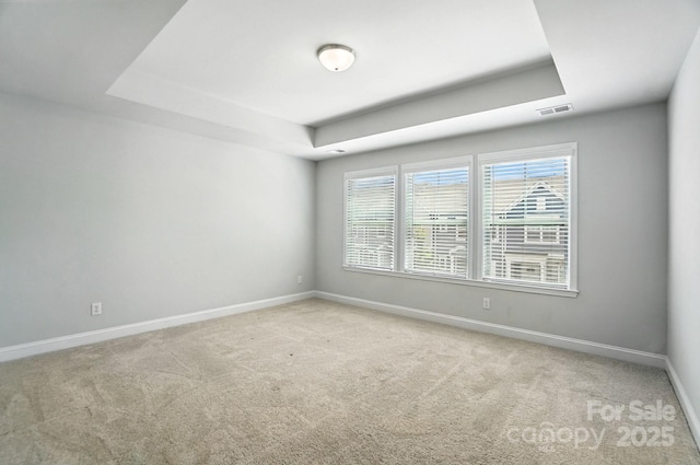 334 Ladybird Ln, Pineville, NC 28134 - carpeted spare room with a raised ceiling and baseboards