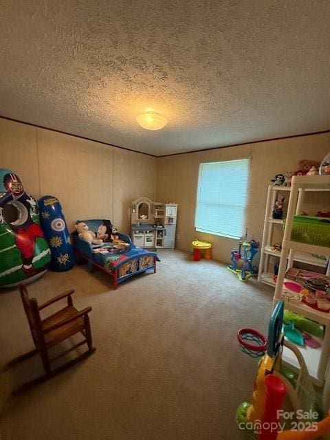2418 6th Ave SW, Hickory, NC 28602 - bedroom featuring carpet flooring and a textured ceiling