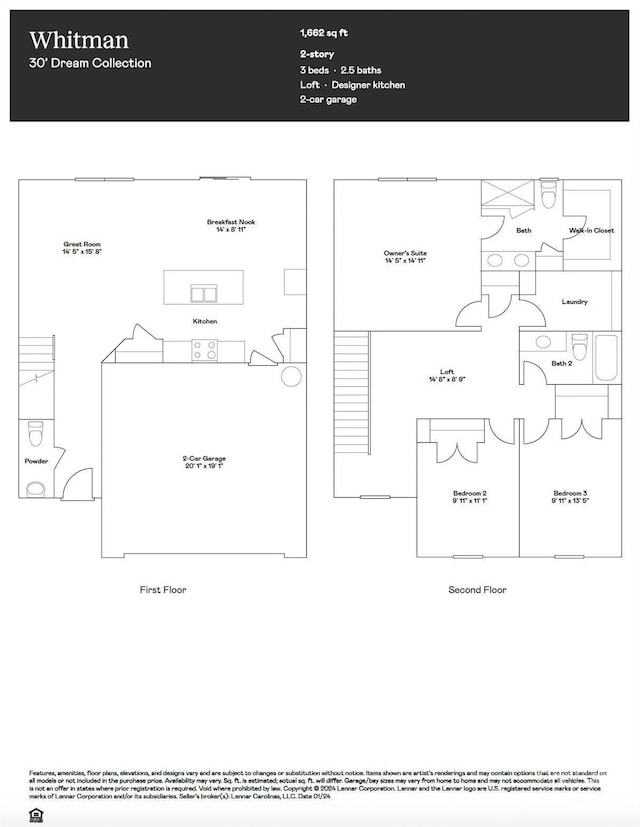 136 Dorian Pl, Troutman, NC 28166 - view of home floor plan