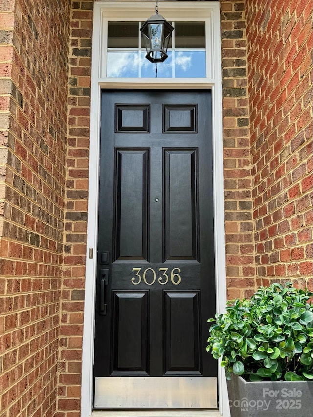 3036 Luke Crossing Dr, Charlotte, NC 28226 - property entrance with brick siding