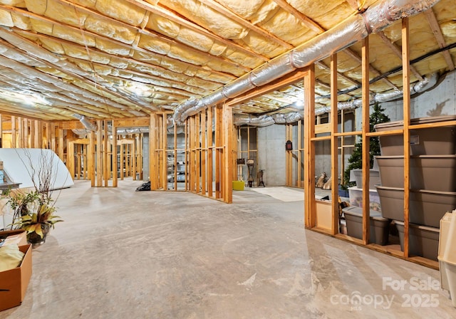 408 Covington Xing, Matthews, NC 28104 - view of unfinished below grade area
