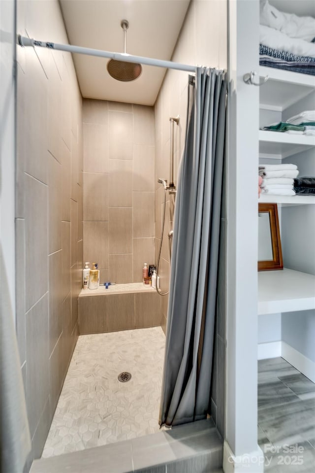 396 River Club Dr, Cullowhee, NC 28723 - full bathroom featuring a shower stall