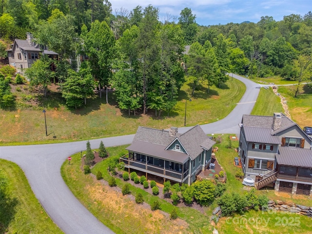 396 River Club Dr, Cullowhee, NC 28723 - view from above of property