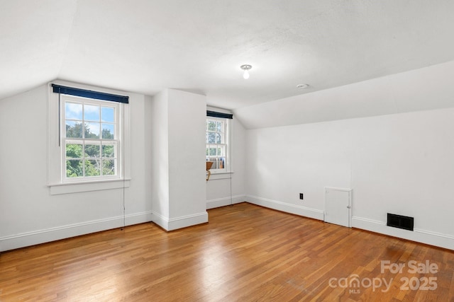 1520 21st Ave NE, Hickory, NC 28601 - additional living space featuring vaulted ceiling and light wood finished floors
