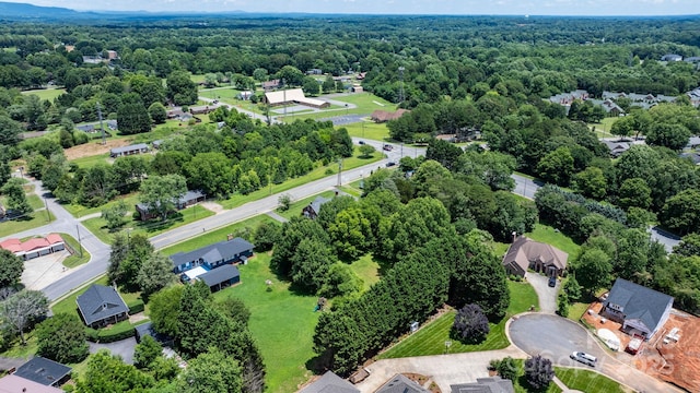 1520 21st Ave NE, Hickory, NC 28601 - aerial view of residential area featuring a forest