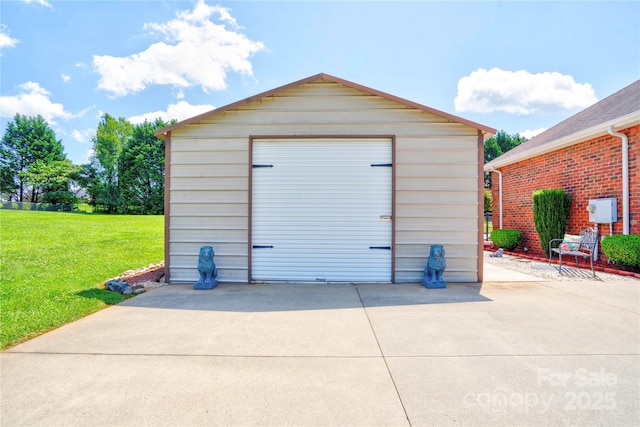 116 Camille Dr, Shelby, NC 28150 - detached garage featuring driveway