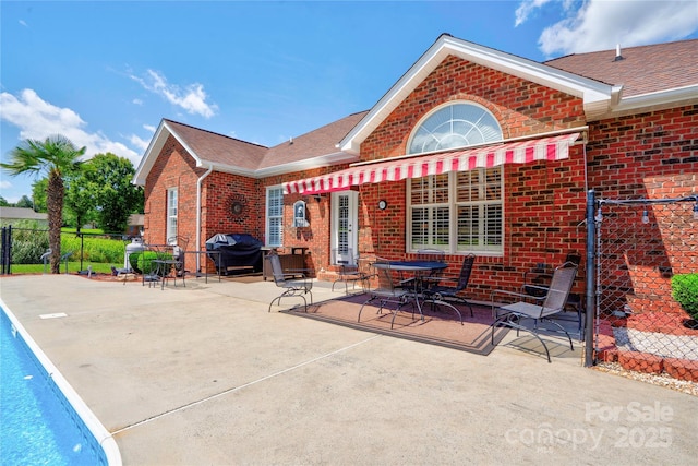 116 Camille Dr, Shelby, NC 28150 - view of patio / terrace with a grill