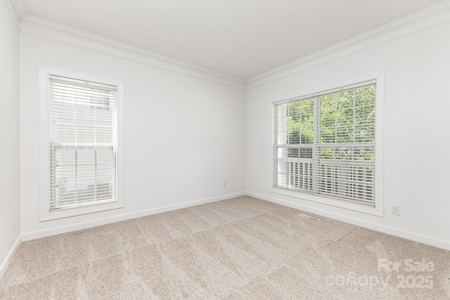 14333 Maclauren Ln, Huntersville, NC 28078 - empty room featuring ornamental molding and carpet