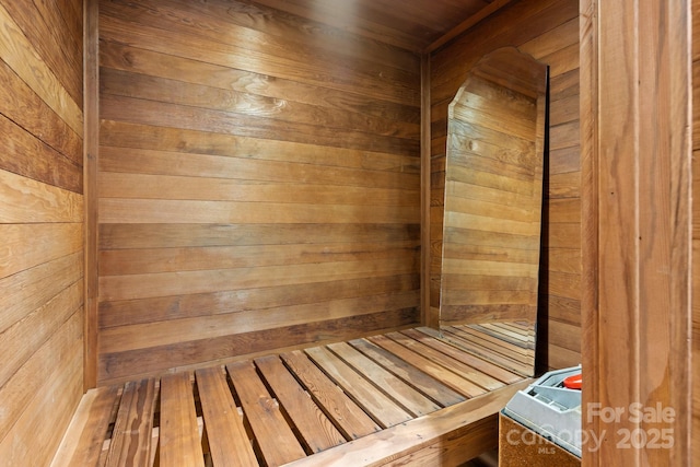 5192 Corbin Ln, Hickory, NC 28601 - relaxing sauna / steam room featuring wood walls