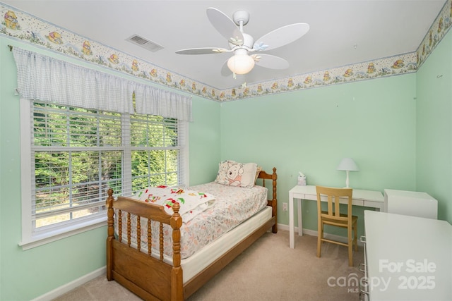 220 Holmes Ct, Concord, NC 28027 - bedroom featuring carpet and ceiling fan