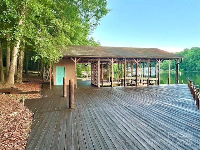 143 Uwharrie Ct Unit 1080, 1081, Mount Gilead, NC 27306 - view of dock