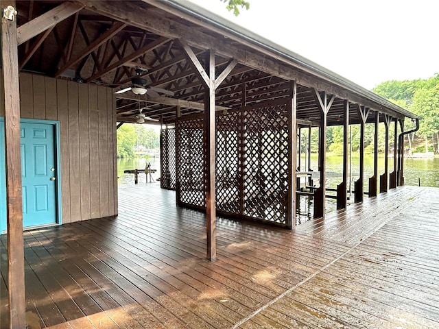 143 Uwharrie Ct Unit 1080, 1081, Mount Gilead, NC 27306 - view of wooden deck