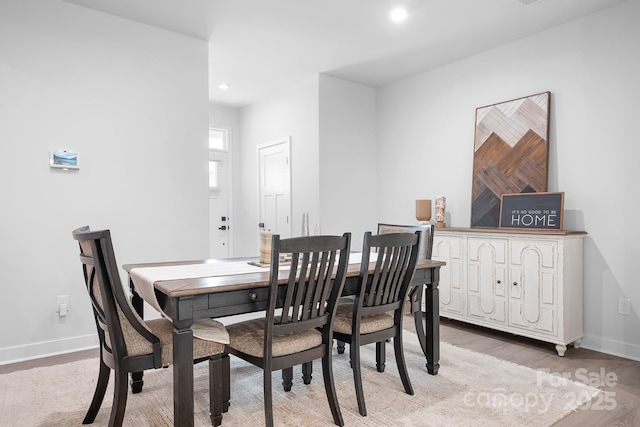 6365 Ashton Park Dr, Denver, NC 28037 - dining room featuring light wood-style floors and recessed lighting
