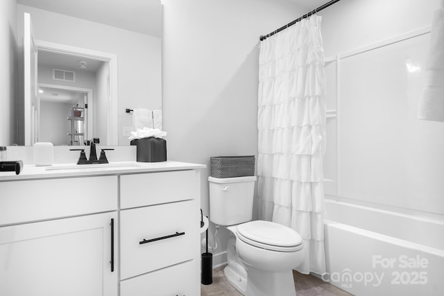 6365 Ashton Park Dr, Denver, NC 28037 - full bath featuring vanity and shower / bath combination with curtain