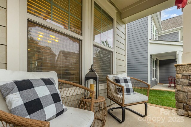 3332 Katherine Taylor Ct, Monroe, NC 28110 - view of covered porch