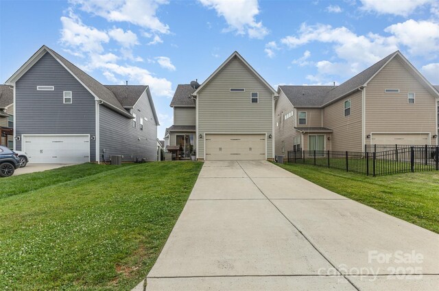 3332 Katherine Taylor Ct, Monroe, NC 28110 - view of front facade with a garage and driveway