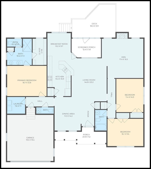 59 Ledgestone Dr, Fairview, NC 28730 - view of room layout